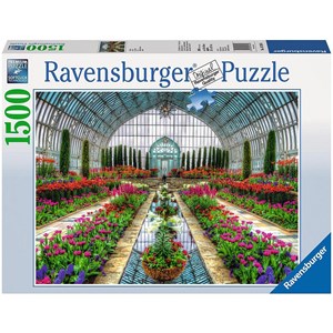 Ravensburger (16240) - "Atriumgarten" - 1500 Teile Puzzle