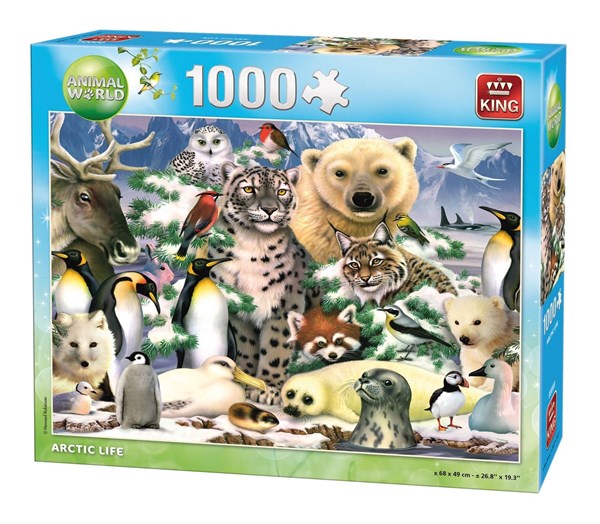 King International (05485) - "Artic Life" - 1000 Teile Puzzle