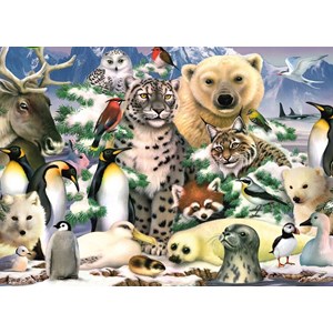 King International (05485) - "Artic Life" - 1000 Teile Puzzle