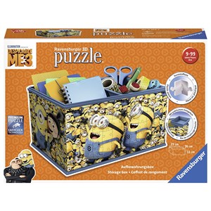 Ravensburger (11260) - "Aufbewahrungsbox: Minions" - 216 Teile Puzzle