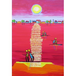 Grafika Kids (01709) - Anne Poire, Patrick Guallino: "Aube Rubis" - 12 Teile Puzzle