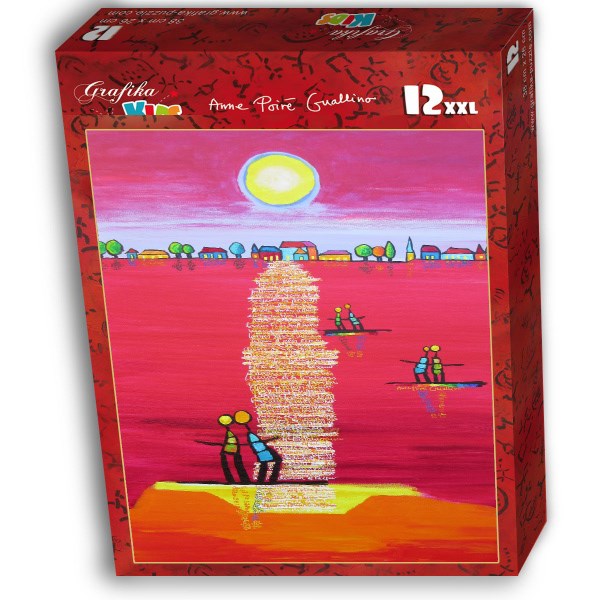 Grafika Kids (01709) - Anne Poire, Patrick Guallino: "Aube Rubis" - 12 Teile Puzzle