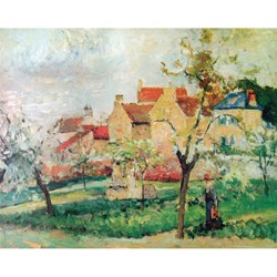 Puzzle Michele Wilson (A984-1000) - Camille Pissarro: "Pflaumenbäume" - 1000 Teile Puzzle