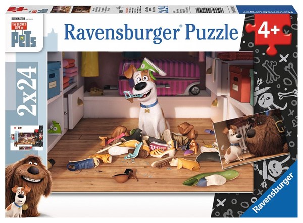 Ravensburger (09110) - "Pets - Sturmfrei" - 24 Teile Puzzle