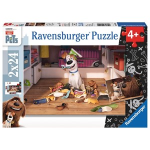 Ravensburger (09110) - "Pets - Sturmfrei" - 24 Teile Puzzle