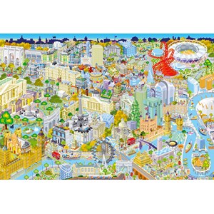 Gibsons (G3052) - "London aus der Luft" - 500 Teile Puzzle