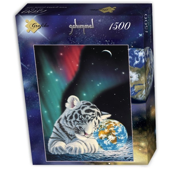 Grafika (T-00400) - Schim Schimmel: "Earth Light" - 1500 Teile Puzzle