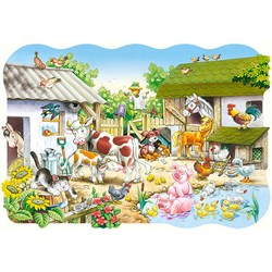 Castorland (C-02214) - "Bauernhof" - 20 Teile Puzzle