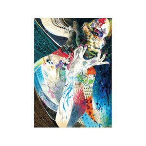 Art Puzzle (4358) - "Abstrakte Schönheit" - 1000 Teile Puzzle