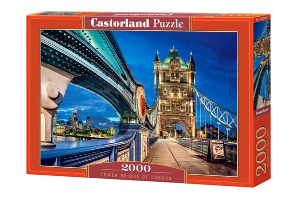 Castorland (C-200597) - "Majestätische Tower Bridge" - 2000 Teile Puzzle