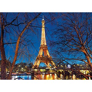 Clementoni (32554) - "Blick auf den Eiffelturm" - 2000 Teile Puzzle