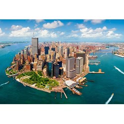 Castorland (C-200573) - "New York City vor 9/11" - 2000 Teile Puzzle