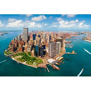 Castorland (C-200573) - "New York City vor 9/11" - 2000 Teile Puzzle