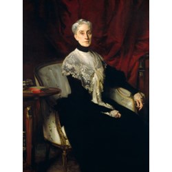 Grafika (02054) - John Singer Sargent: "Ellen Peabody Endicott, 1901" - 2000 Teile Puzzle