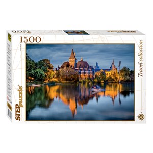Step Puzzle (83050) - "Das Schloss am See" - 1500 Teile Puzzle