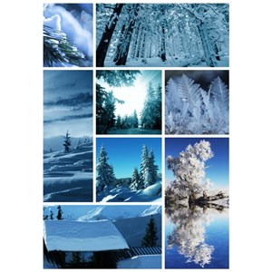 Puzzle Michele Wilson (00018) - "Schnee" - 150 Teile Puzzle