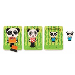 Djeco (01471) - "Panda" - 6 Teile Puzzle
