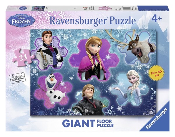 Ravensburger (05437) - "Die Eiskönigin" - 24 Teile Puzzle