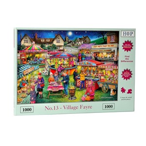 The House of Puzzles (4395) - "Village Fayre" - 1000 Teile Puzzle