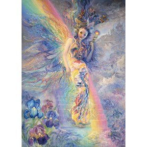 Grafika (T-00290) - Josephine Wall: "Iris, Keeper of the Rainbow" - 1500 Teile Puzzle
