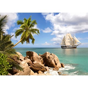 Castorland (C-150526) - "Segeln im Paradies" - 1500 Teile Puzzle