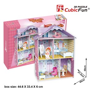 Cubic Fun (K1201h) - "Pianist's Home" - 60 Teile Puzzle