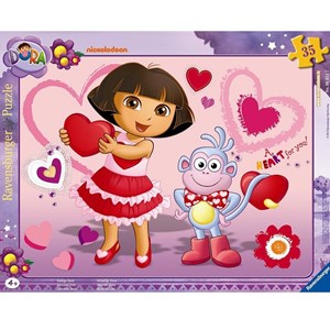 Ravensburger (06611) - "Adorable Dora" - 35 Teile Puzzle