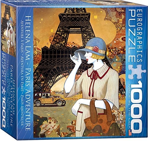 Eurographics (8000-0517) - Helena Lam: "Paris Abenteuer" - 1000 Teile Puzzle