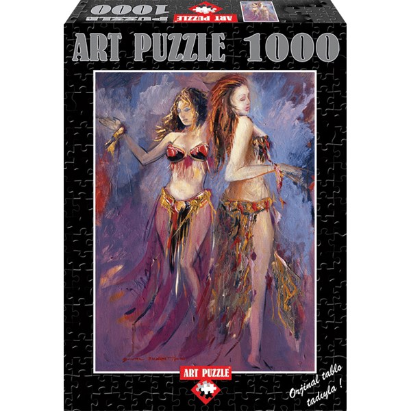 Art Puzzle (81061) - "Bauchtänzerin" - 1000 Teile Puzzle