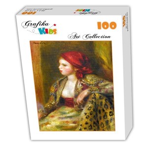 Grafika Kids (00190) - Pierre-Auguste Renoir: "Odalisque, 1895" - 100 Teile Puzzle