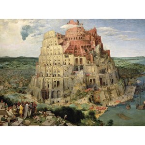 Puzzle Michele Wilson (A516-1000) - Pieter Brueghel the Elder: "Turmbau zu Babel" - 1000 Teile Puzzle