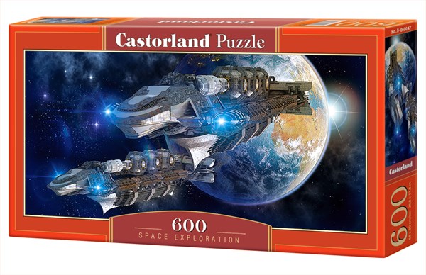 Castorland (B-060047) - "Weltraumerkundung" - 600 Teile Puzzle
