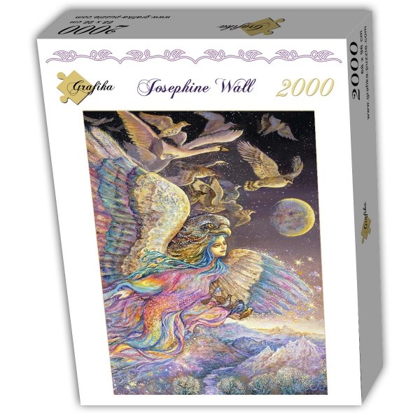 Grafika (T-00329) - Josephine Wall: "Ariel's Flight" - 2000 Teile Puzzle