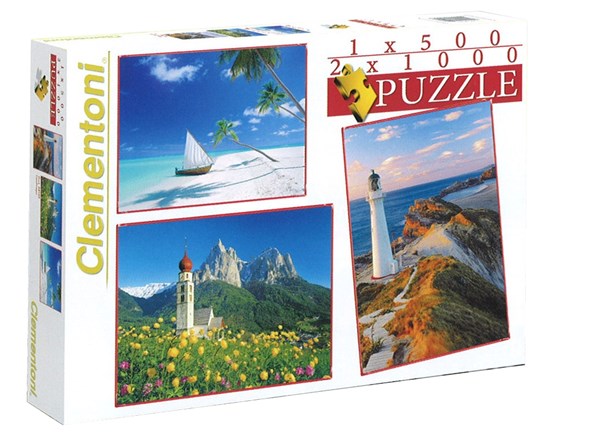 Clementoni (08104) - "Landscapes" - 500 1000 Teile Puzzle