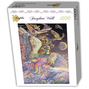 Grafika (T-00330) - Josephine Wall: "Ariel's Flight" - 1500 Teile Puzzle