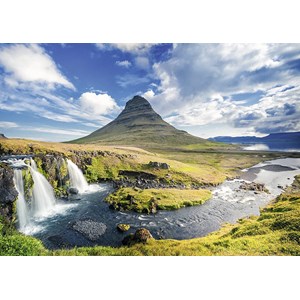 Ravensburger (19539) - "Nature Edition N°4: Wasserfall von Kirkjufell, Island" - 1000 Teile Puzzle