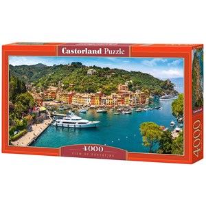 Castorland (C-400201) - "Panorama von Portofino" - 4000 Teile Puzzle