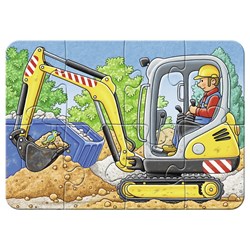 Ravensburger (06954) - "Bei der Arbeit" - 2 4 6 8 Teile Puzzle