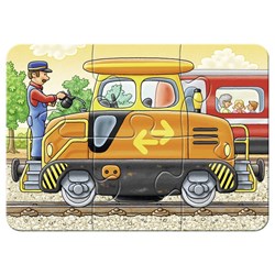 Ravensburger (06954) - "Bei der Arbeit" - 2 4 6 8 Teile Puzzle