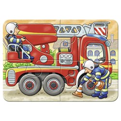 Ravensburger (06954) - "Bei der Arbeit" - 2 4 6 8 Teile Puzzle