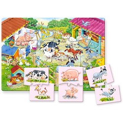 Castorland (E-111) - "Mutter mit Baby" - 12 Teile Puzzle