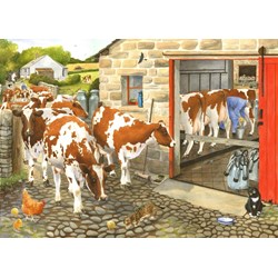 The House of Puzzles (2858) - "Dairy Maids" - 1000 Teile Puzzle