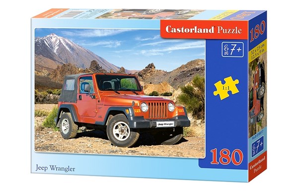 Castorland (B-018017) - "Jeep Wrangler" - 180 Teile Puzzle