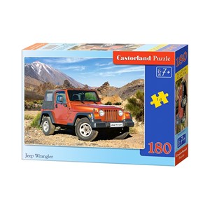 Castorland (B-018017) - "Jeep Wrangler" - 180 Teile Puzzle