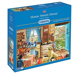 Gibsons (G6166) - Steve Crisp: "Home Sweet Home" - 1000 Teile Puzzle