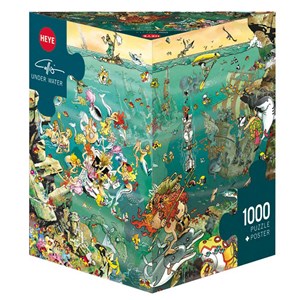 Heye (29694) - Giuseppe Calligaro: "Under Water" - 1000 Teile Puzzle