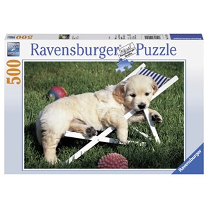 Ravensburger (14179) - "Golden Retriever" - 500 Teile Puzzle