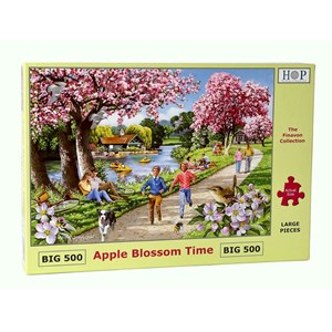 The House of Puzzles (4326) - "Apple Blossom Time" - 500 Teile Puzzle