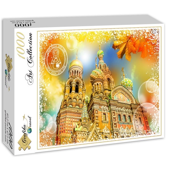 Grafika (02280) - "Russland" - 1000 Teile Puzzle