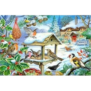 The House of Puzzles (1400) - "Feed The Birds" - 250 Teile Puzzle